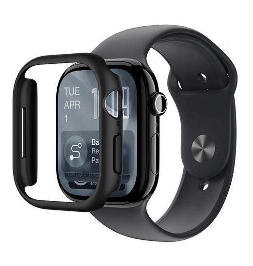 Picture of Amazingthing Etui ochronne Minimal na Apple Watch Series 11 46mm - czarne