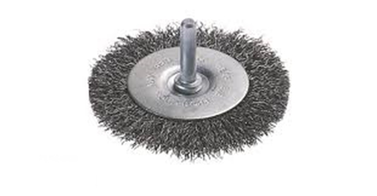 Picture of Apaļa stiepļu birste Wolfcraft; 38x8 mm; HEX 1/4''