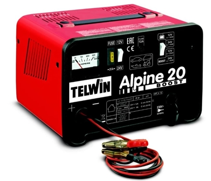 Изображение Automašīnas akumulatora lādētājs Telwin ALPINE 20 BOOST; 12-24 V