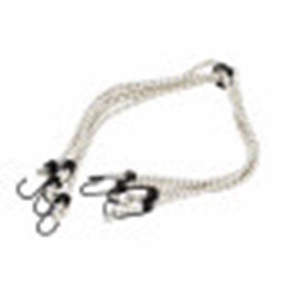 Изображение Elastīgā virve ar āķiem AWTools AW195150; 8x80 cm
