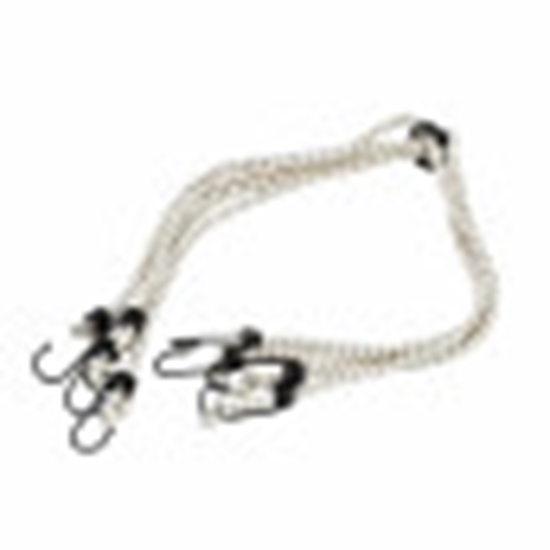 Изображение Elastīgā virve ar āķiem AWTools AW195150; 8x80 cm