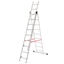 Picture of AWTOOLS DRABINA ALUMINIOWA BASIC 3x10 STOPNI 150kg