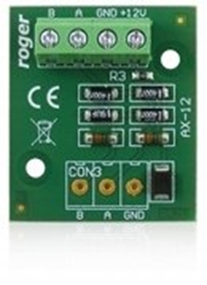 Attēls no AX-12 ROGER Ochronnik przeciwprzepiciowy dla magistrali RS485