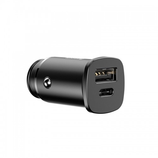 Picture of Baseus 30 W ātrais automašīnas lādētājs ar USB portu QC4.0+ un USB-C PD 3.0