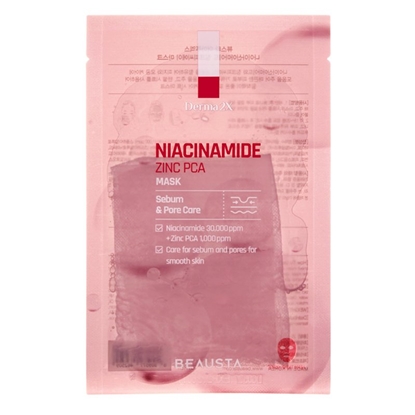 Attēls no Beausta Derma 2X Niacinamide Zinc PCA Mask 1 pc