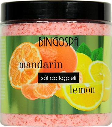 Picture of BingoSpa Mandarin & Lemon - sól do kpieli BINGOSPA