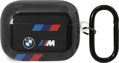 Изображение BMW BMW BMAP222SOTK AirPods Pro 2 gen cover czarny/black Tricolor Stripes