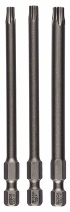 Изображение Bosch Bosch screwdriver bit set extra hard, 89mm, T20, T25, T30, bit set (3 pieces)