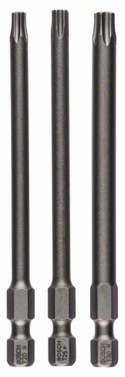 Изображение Bosch Bosch screwdriver bit set extra hard, 89mm, T20, T25, T30, bit set (3 pieces)