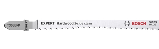 Picture of Bosch EXPERT jigsaw blades T308BFP Hardwood 2-side clean