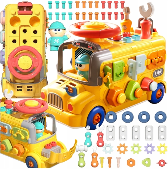 Picture of Bounn Autobus skrcany edukacyjny óty