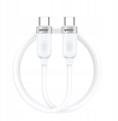 Picture of BWOO kabel 65W USB-C - USB-C 1m biay