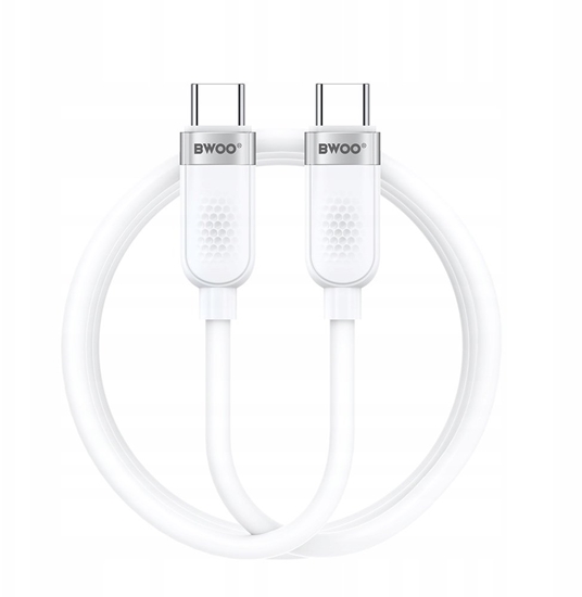 Picture of BWOO kabel 65W USB-C - USB-C 1m biay