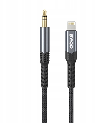 Picture of BWOO kabel AUX 3.5mm - Lightning BO-AUX068 czarny