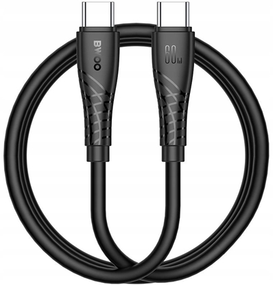 Picture of BWOO kabel USB-C - USB-C 60W BO-X318 1m czarny