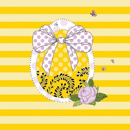 Attēls no Clear Creation Karnet Swarovski Wielkanoc kokarda