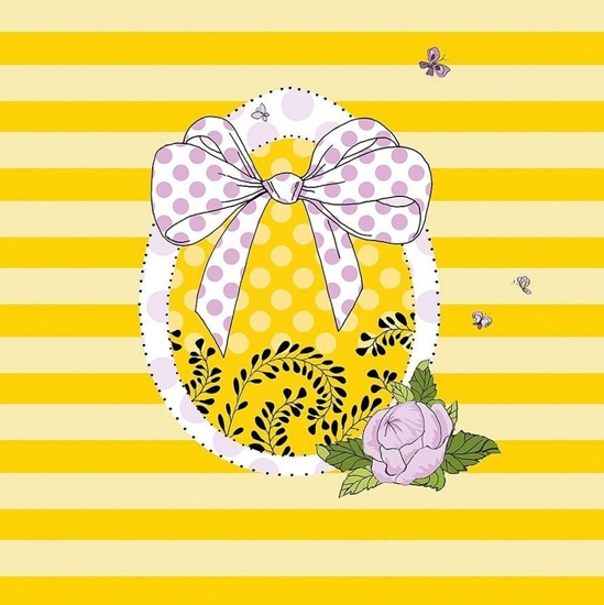 Picture of Clear Creation Karnet Swarovski Wielkanoc kokarda