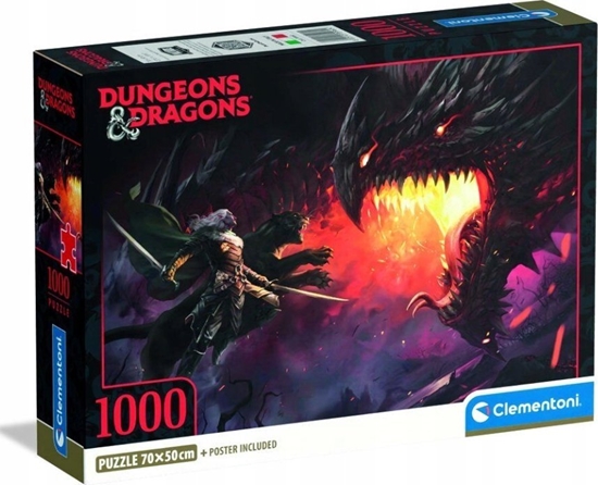 Picture of Clementoni Puzzle Compact Dungerons & Dragons 1000 elementów (39960)