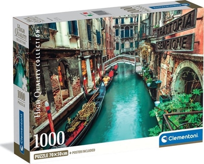 Picture of Clementoni Puzzle Compact Kana Wenecki 1000 elementów (39945)