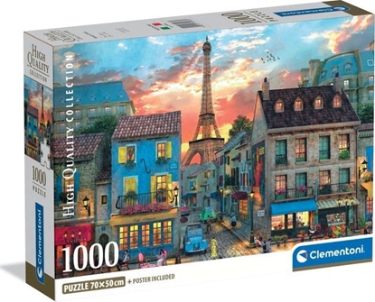Picture of Clementoni Puzzle Compact Ulice Parya 1000 elementów (39983)