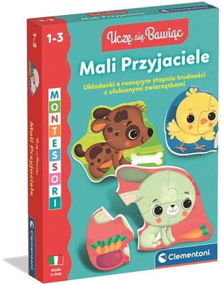 Picture of CLM MALI PRZYJACIELE UKLADANKA EDUK 1-3L 50427 P