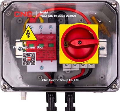 Attēls no CNC PV panel rozczajcy DC 1in-1out IP67