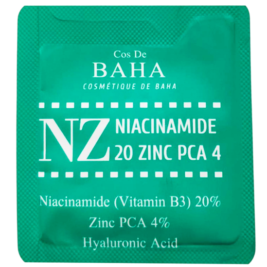 Picture of COS DE BAHA Niacinamide 20% Zinc 4% Serum (S_NZ) 1,5ml