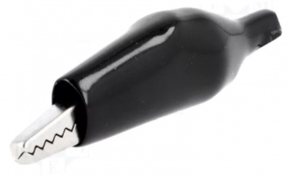 Picture of Crocodile clip | 60VDC | Grip capac: max.11mm | Overall len: 54mm