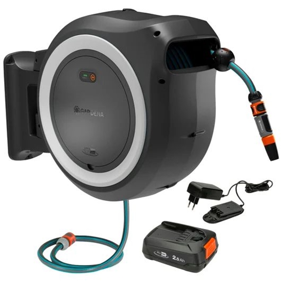 Изображение Dārza šļūtenes turētājs Gardena PowerRoll XL solo; 35 m