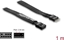 Изображение Delock HD Audio Flat Cable Motherboard Extension Cable 9 pin pin header male to pin header female 1 m black