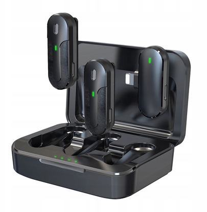 Attēls no Devia Kintone 2in1 Lightning wireless microphone for smartfon