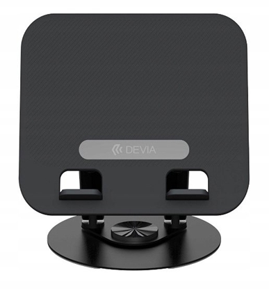 Изображение Devia uchwyt podstawka EL238 do laptopa tableta skadana z rotacj 360 aluminiowa czarna