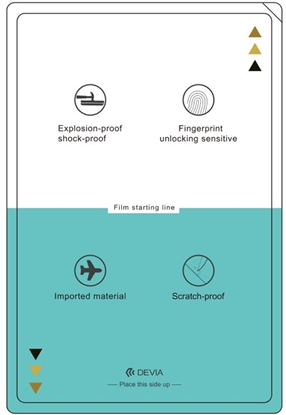 Attēls no DEVIA ZESTAW FOLII ANTICRASH MAT 50szt