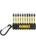 Изображение Dewalt DEWALT ZESTAW KOCÓWEK FLEXTORQ 10cz. PH/PZ 57mm BRELOK