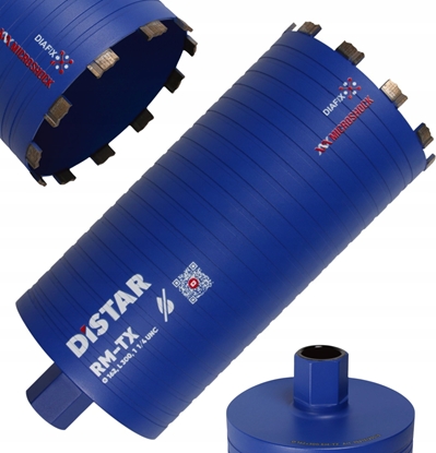 Attēls no Dimanta kroņurbis DISTAR 10215129013; 1 1/4''; 160x300 mm