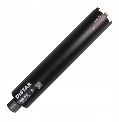 Attēls no DISTAR KORONA DIAMENTOWA RS-TX 1 1/4"  92mm x 450mm NA SUCHO