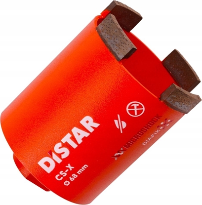 Attēls no DISTAR WIERTO DIAMENTOWE KORONOWE CS- x  068 x 70-4 x M16