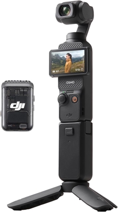 Attēls no DJI | Action Camera Osmo Pocket 3 Creator Combo | Black | Touchscreen