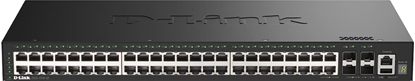 Picture of D-Link DGS-1530-52/E tīkla pārslēgs Vadīts L2 Gigabit Ethernet (10/100/1000) Melns