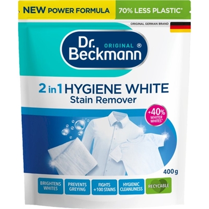 Picture of Dr. beckmann Hygiene White 2in1 Stain cleaning powder 400g