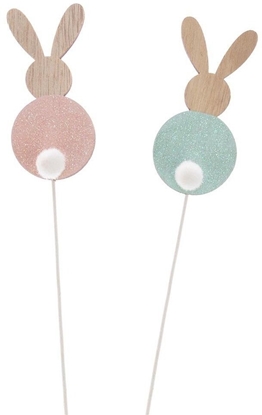 Изображение Drewniany zajczek na piku MIX EDUKAMP