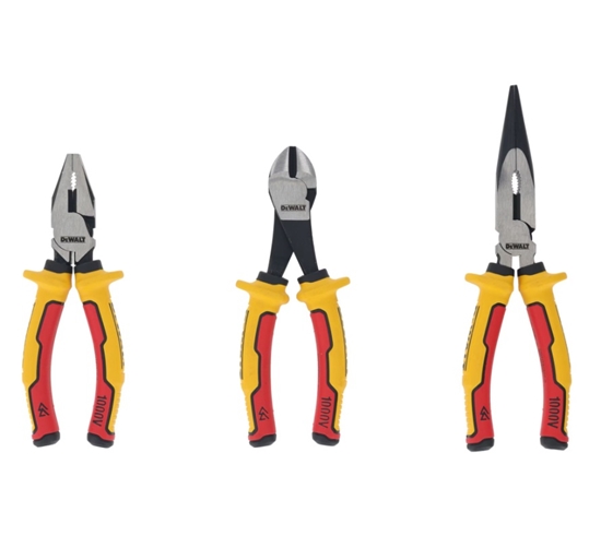 Изображение Elektriķa knaibļu komplekts DeWalt DWHT82811-0; 3 gab.