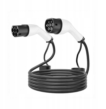 Picture of EV+ Kabel do adowania samochodów elektrycznych Energenie Charging cable Type 2 - Type 2 11kW 8m 8716309135825 EV-T2MF-11KW-8M (8716309135825)