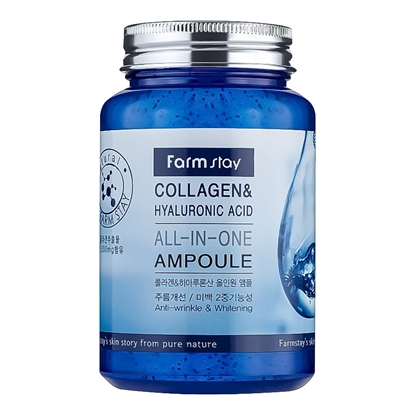 Изображение FarmStay Collagen & Hyaluronic Acid All-In-One Ampoule 250ml