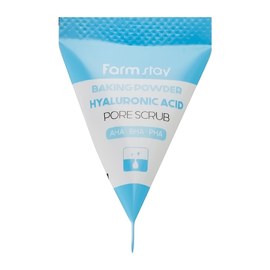 Изображение FarmStay Hyaluronic Acid Baking Powder Pore Scrub 1 pcs* 7ml