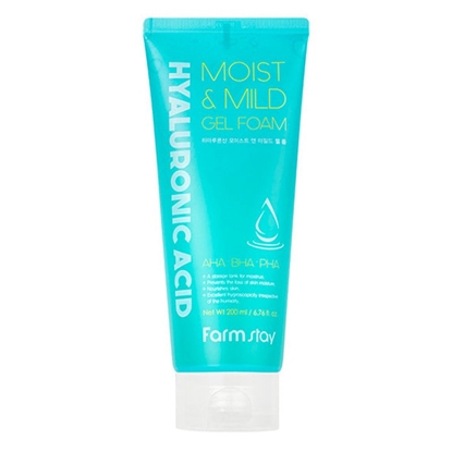 Изображение FarmStay Hyaluronic Acid Moist & Mild Gel Foam 200ml