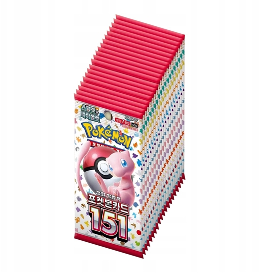 Picture of Figurka Dire Wolf Digital Pokemon 151 Trading Card koreaski Booster Pack (1 pcs)