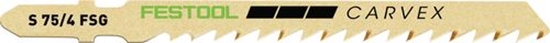 Изображение Figūrzāģa asmeņi Festool; 75 mm; 4 mm; 20 gab.