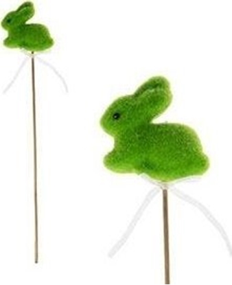 Изображение Flokowany zajczek na piku zielony