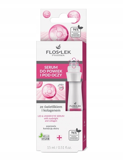 Picture of Floslek FLOSLEK Serum do powiek i pod oczy z wietlikiem i kolagenem 15ml